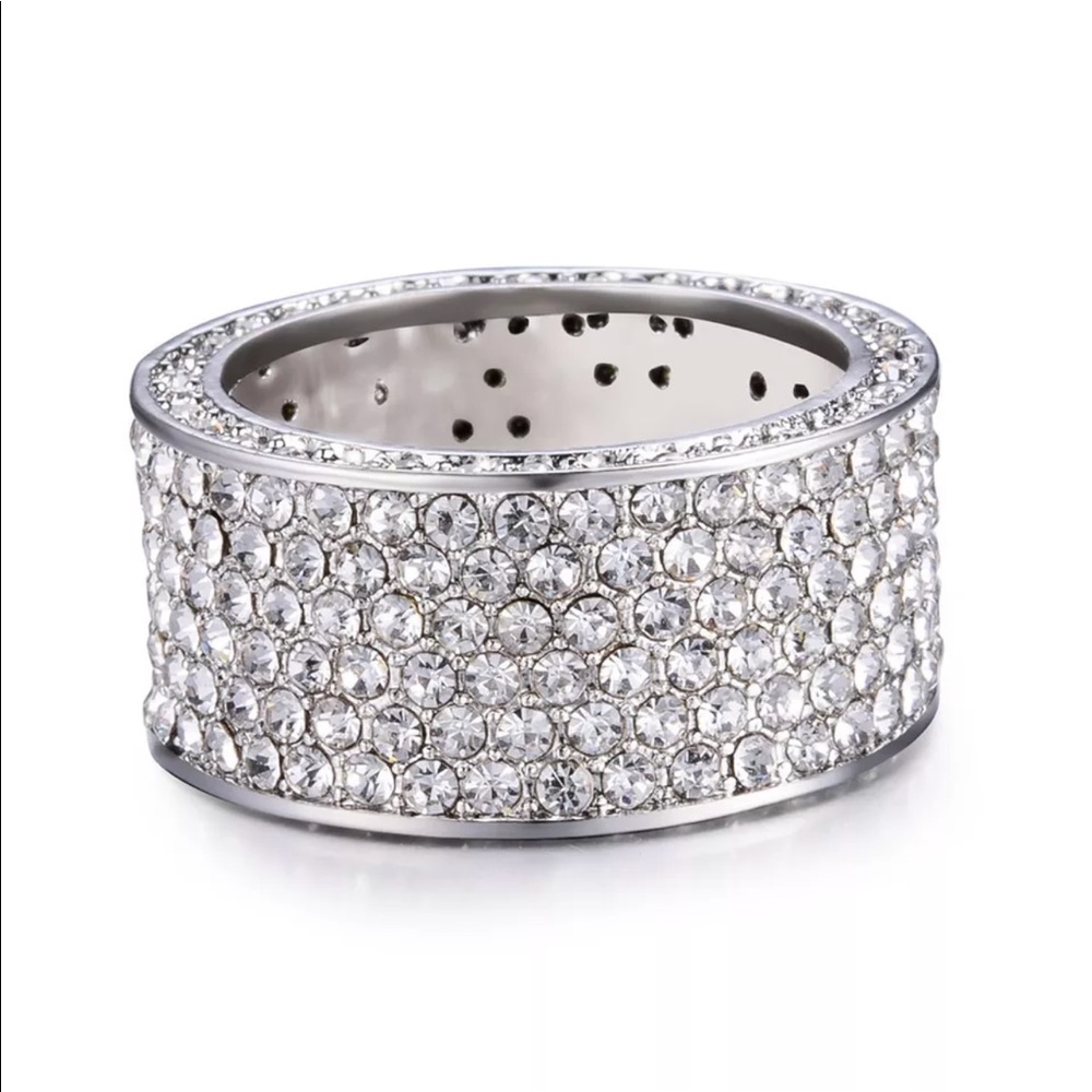 Beautiful ring white gold filled Swarovski - Picture 6 of 6